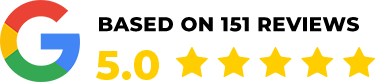 Google Business Profile rating based on 151 reviews for Brothers Carpet Cleaning